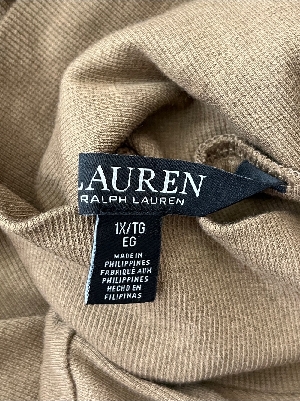Lauren Ralph Lauren Women's Tie-Front Turtleneck Dress - Picture 10 of 11